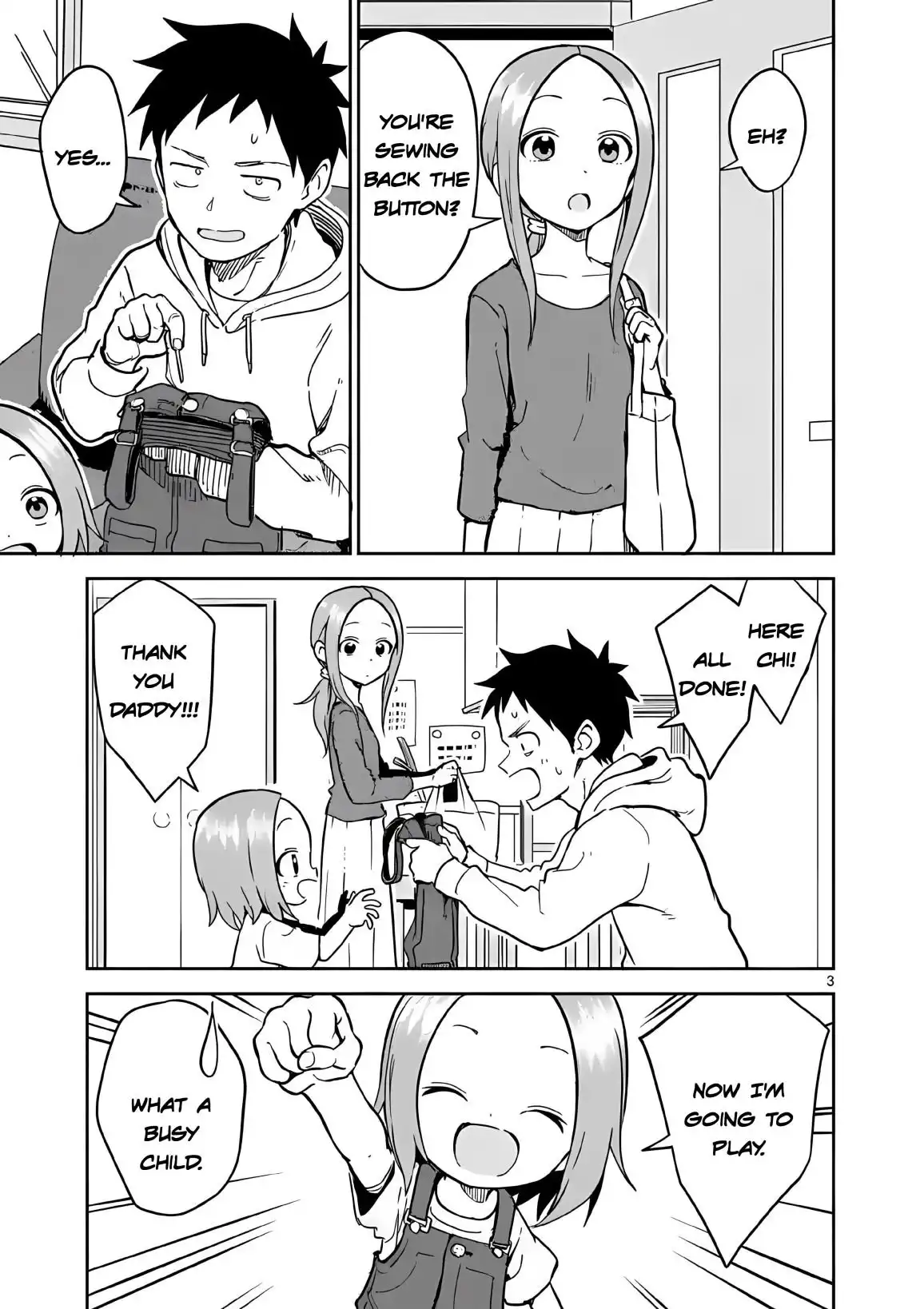 Karakai Jouzu no (Moto) Takagi-san Chapter 222 3